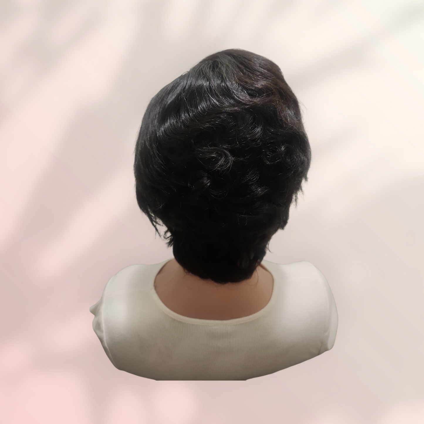 MartBeauty LLC Pixie Wig – 13x4 Transparent Lace Front, Glueless & Pre-Cut – 180% Density Human Hair