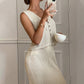 Three-dimensional Flowers Knitted Fitted Waist Sleeveless Waistcoat Vest Two-piece Set