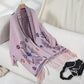 Women's Pop Geometric Jacquard Ethnic Style Tassel Shawl