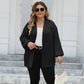 Wave Stripes Casual Loose Jacket Comfortable Top