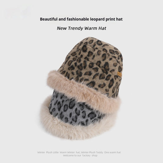 Autumn And Winter Brushed And Padded Hats Women's Fashion High-grade Plush