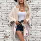 Women's Pop Geometric Jacquard Ethnic Style Tassel Shawl