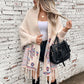 Women's Pop Geometric Jacquard Ethnic Style Tassel Shawl