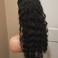 Martbeauty LLC loose deep wave wig side view -  Transparent lace