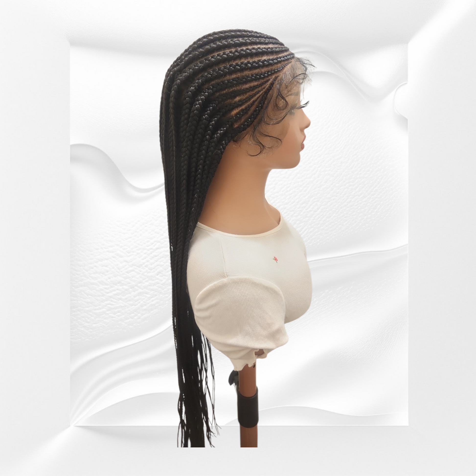 Martbeauty LLC 36 inch cornrow wig back view