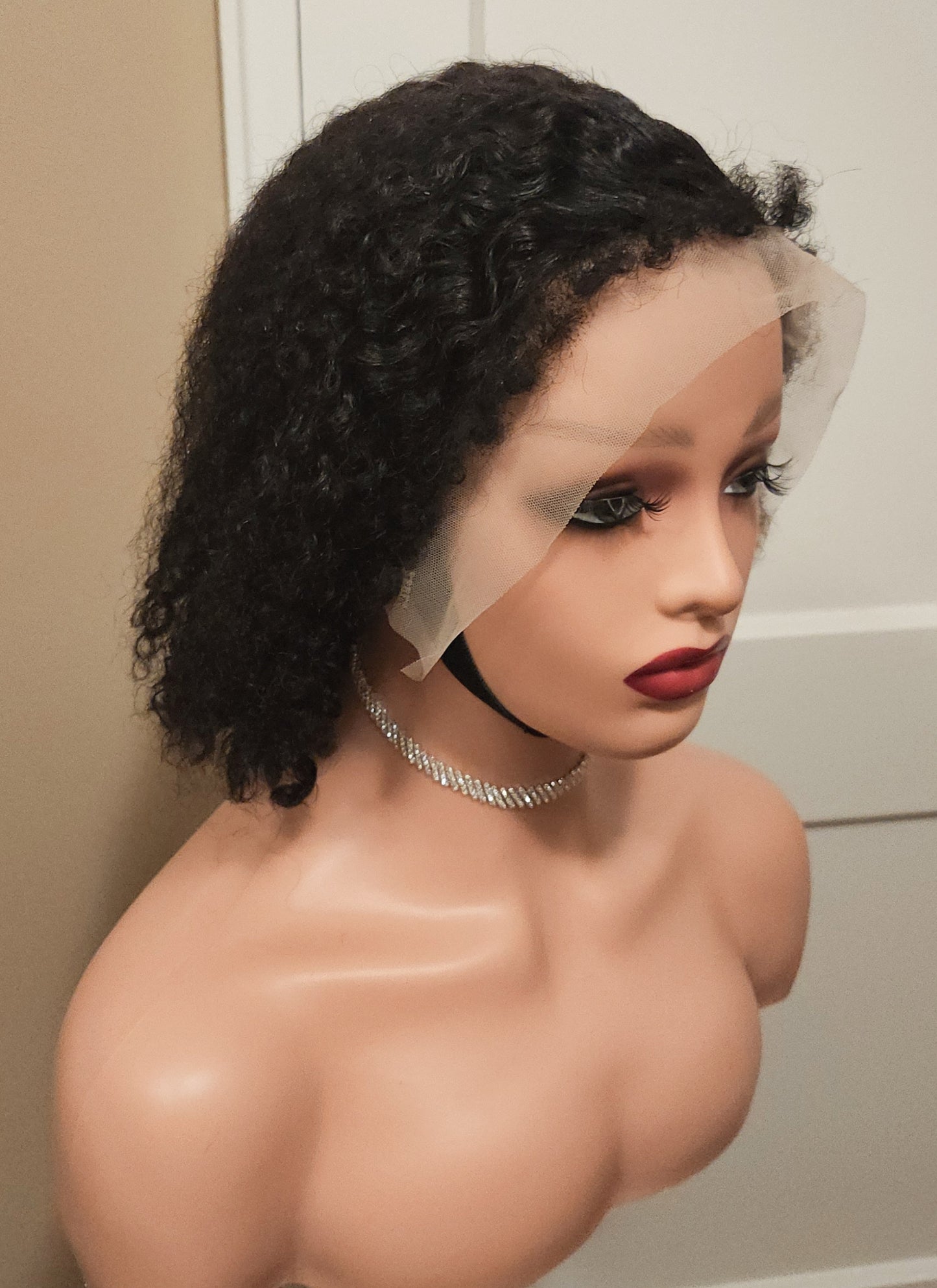 Martbeauty LLC short curly bob wig - 180% density