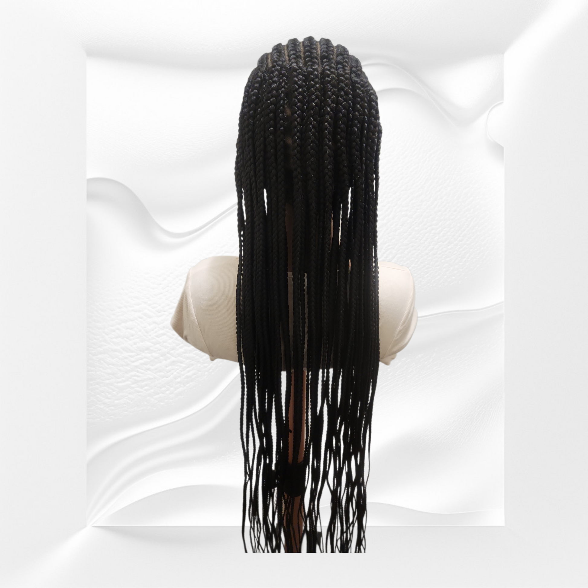 Martbeauty LLC 36 inch cornrow wig back view