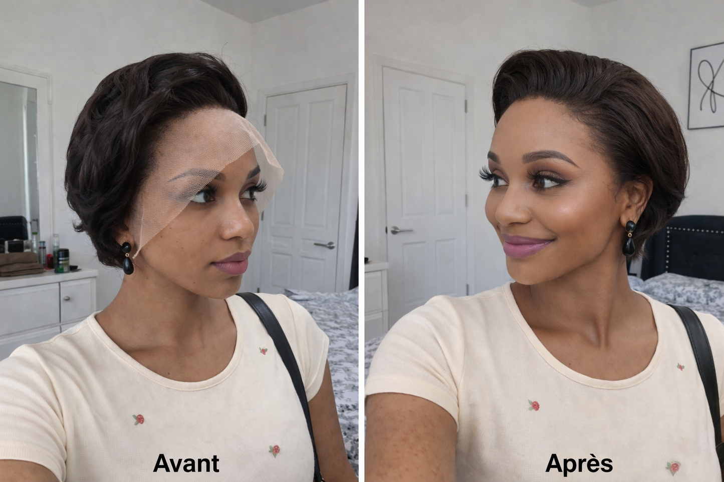 Short Pixie Cut Wig 13x4 Lace Front | Glueless Pre-Cut | Human Hair | Natural Black | Easy Wear